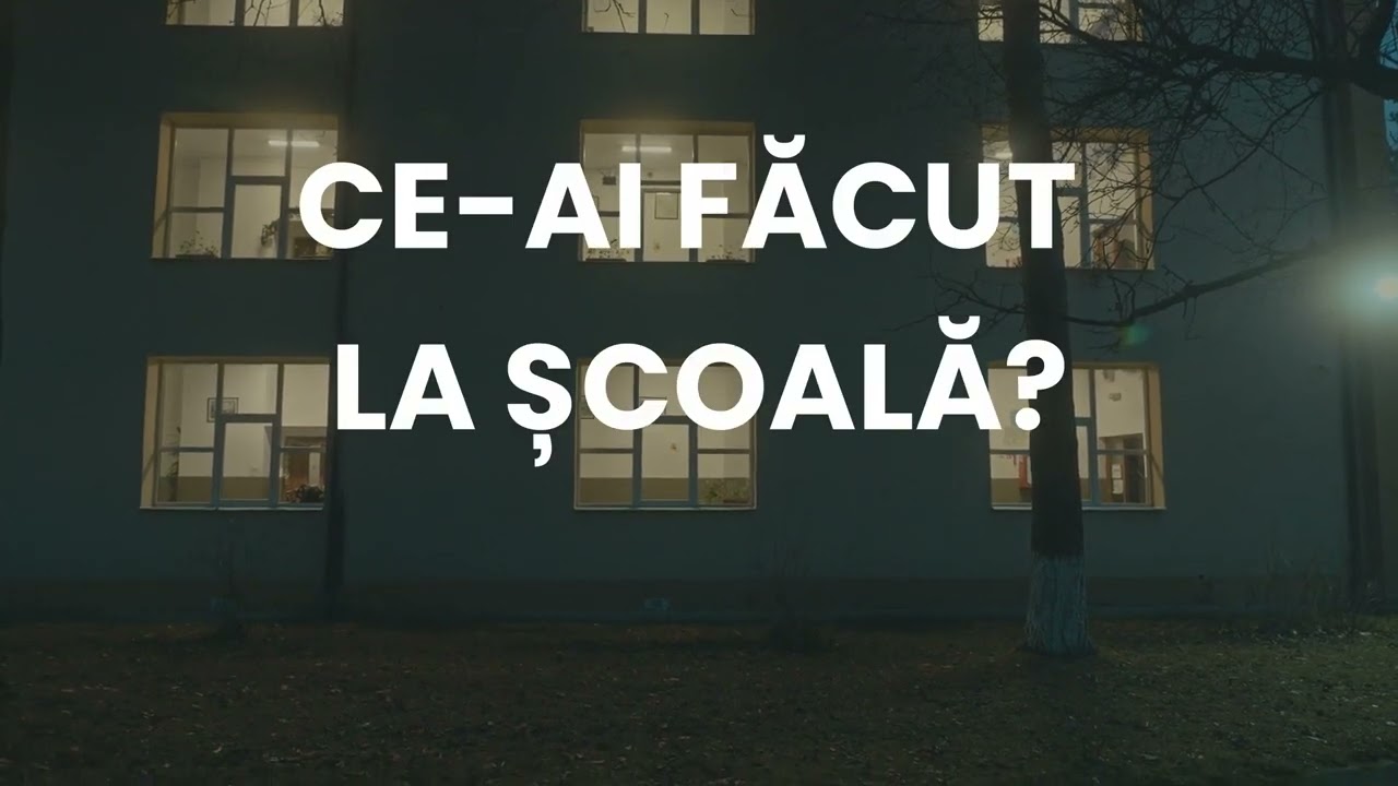Filmul „Ce-ai făcut la școală?”, prezentat la Liceul Tehnologic “Ion Mincu”