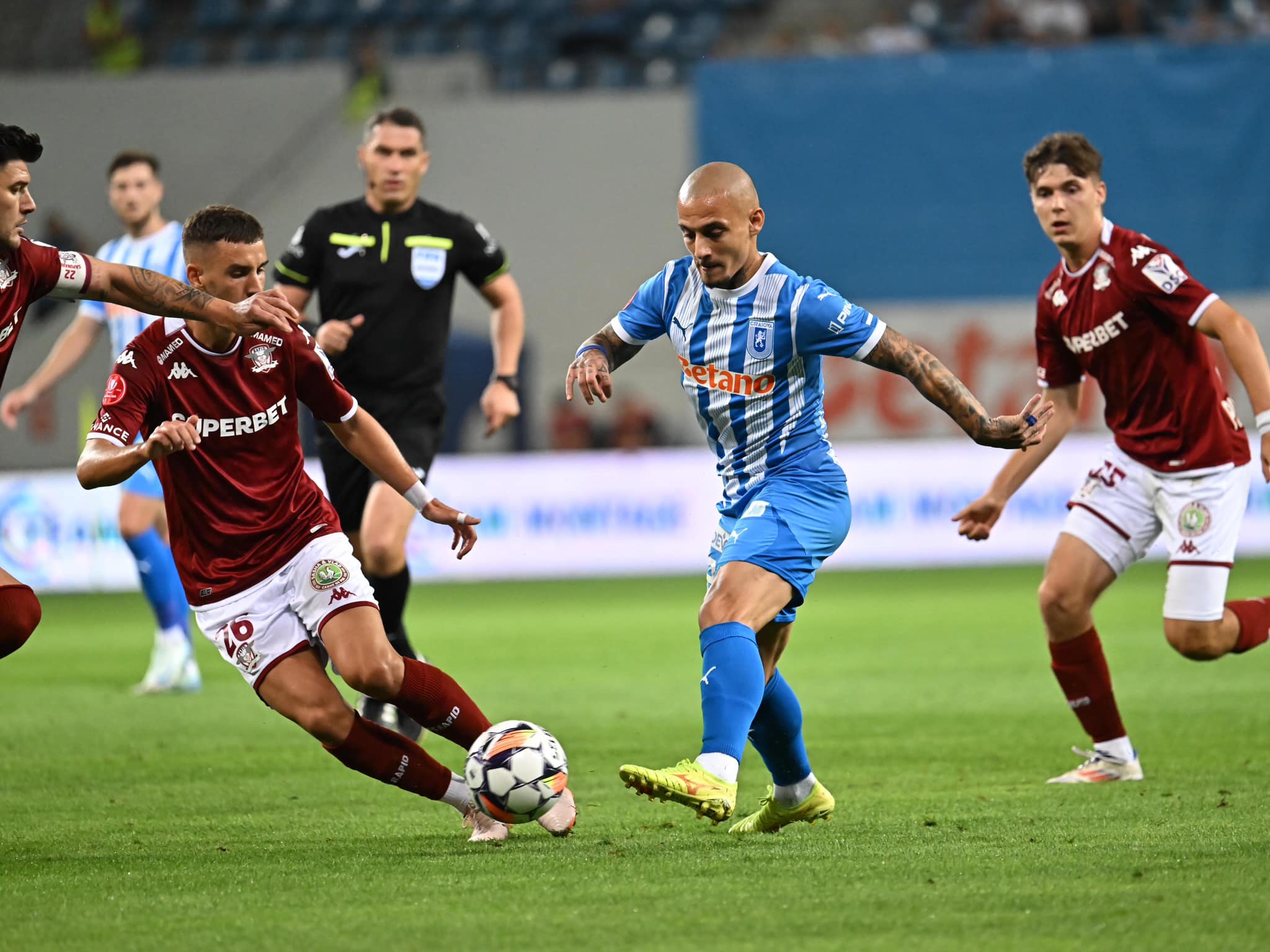 Superliga etapa a 8-a: Universitatea Craiova – Rapid 1-1