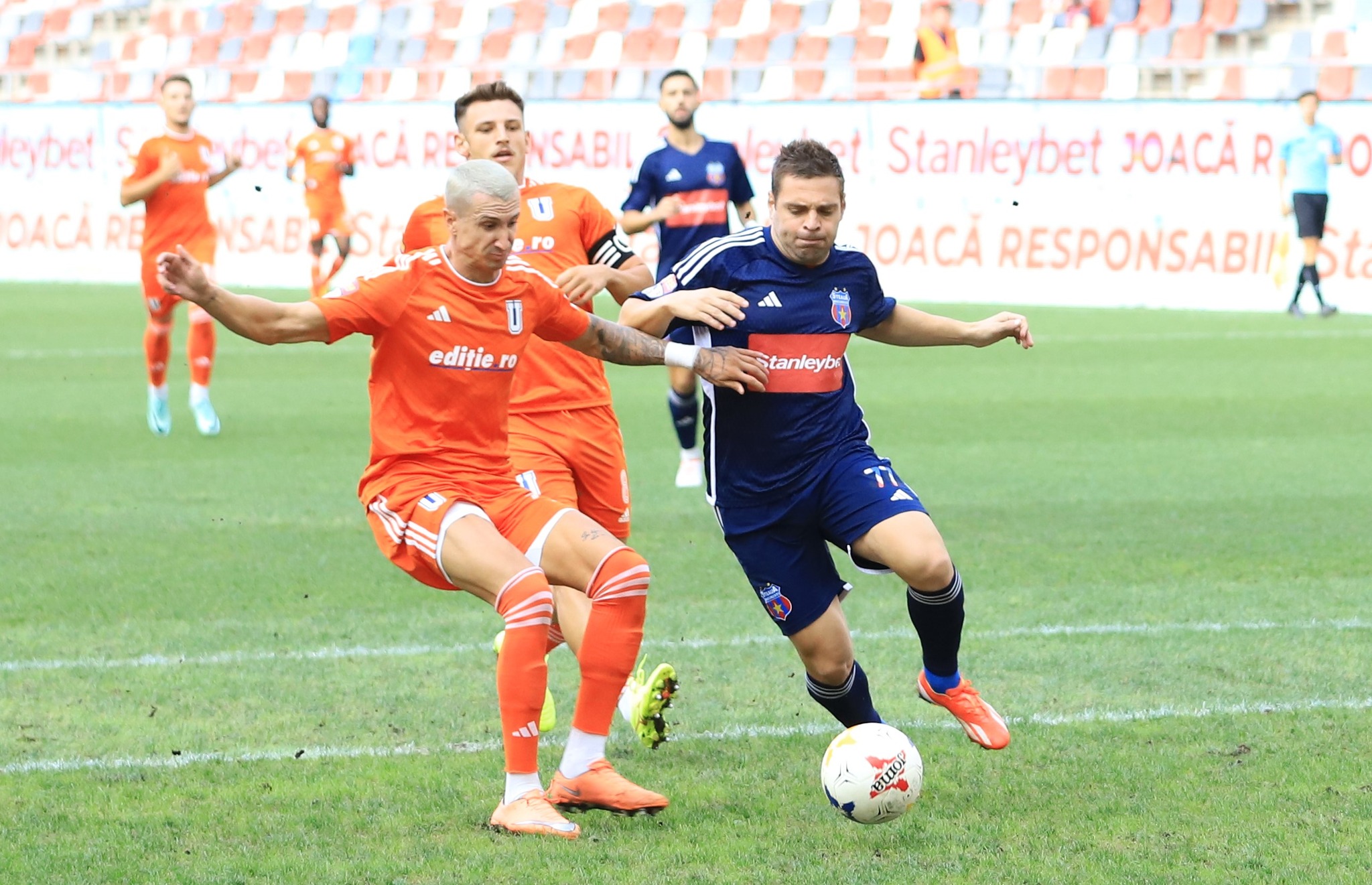 Egal șters între Steaua și FCU