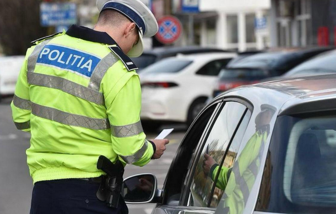 Dolj: Depistat la volanul unui autoturism neînmatriculat