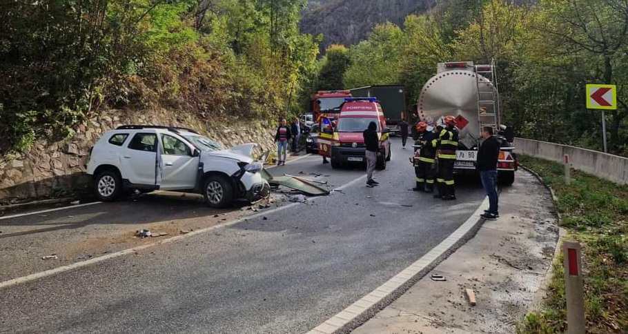 Accident pe Defileu Jiului