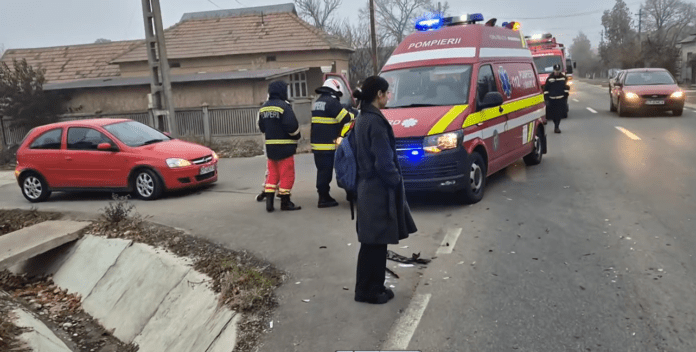 Accident rutier în Brebeni, Olt