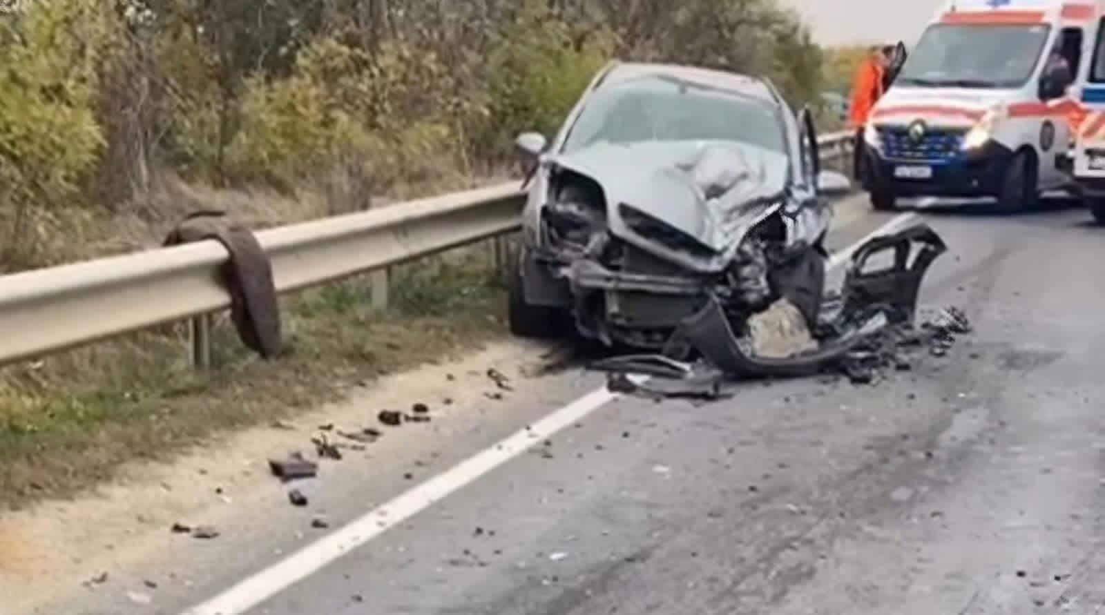 Accident grav în zona Cârcea