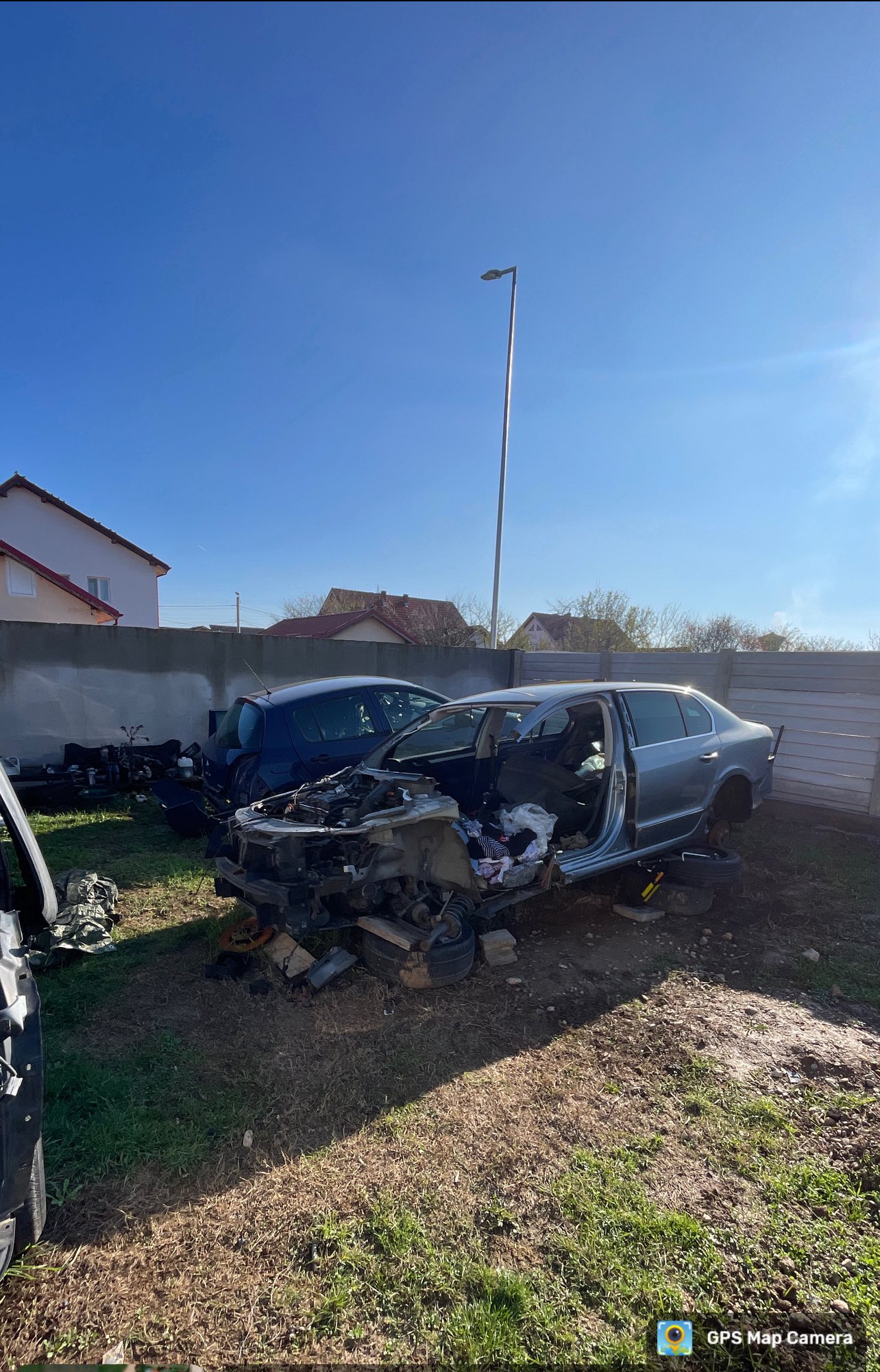 Dezmembrare auto ilegală în municipiul Târgu Jiu