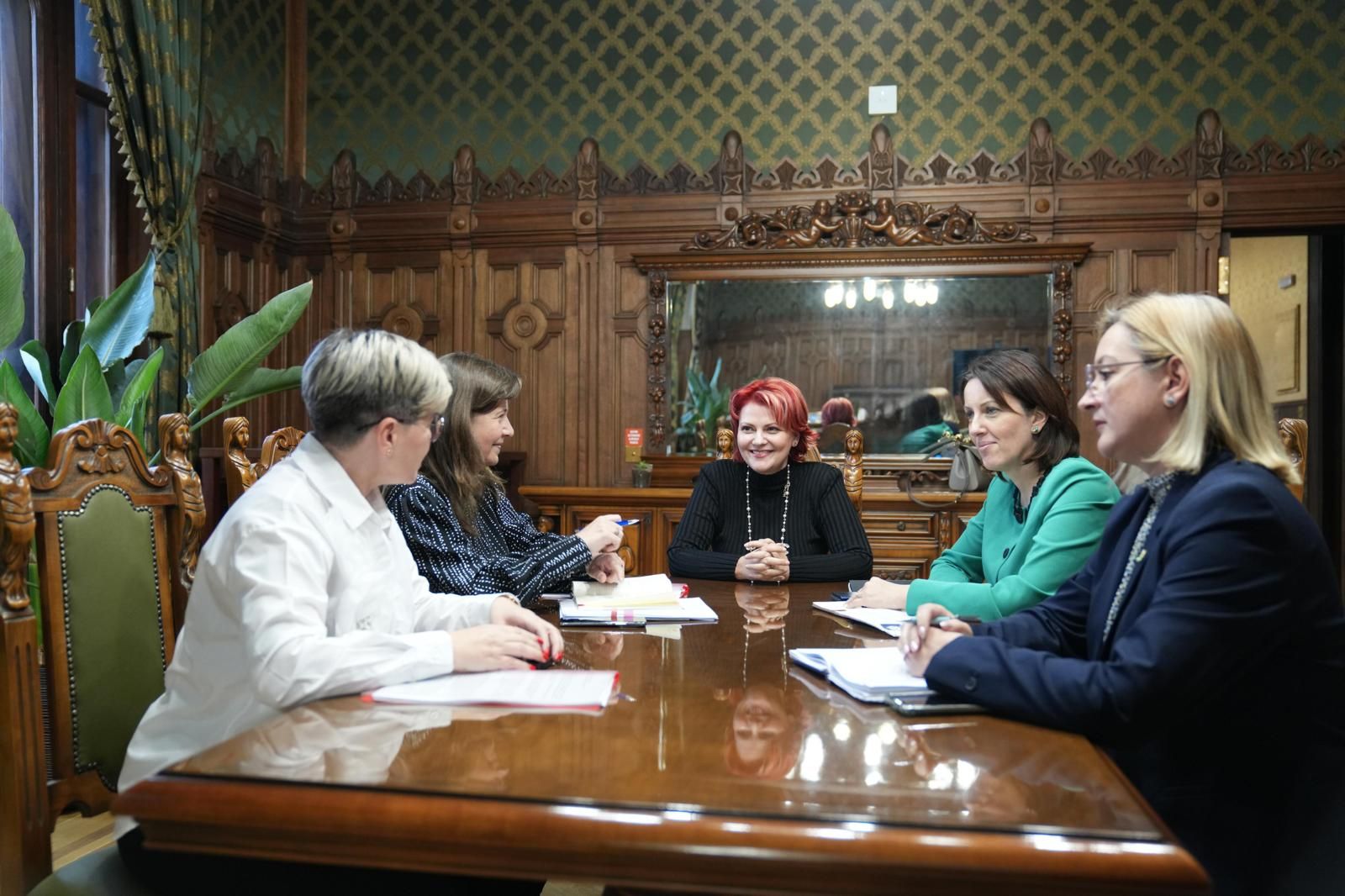 Vicepreședintele CJ Gorj, întâlnire cu Olguța Vasilescu: Se dorește conceperea unei rute turistice regionale