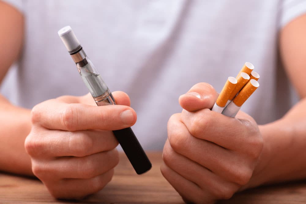 Renuntarea la fumat cu un vape laserostop romania