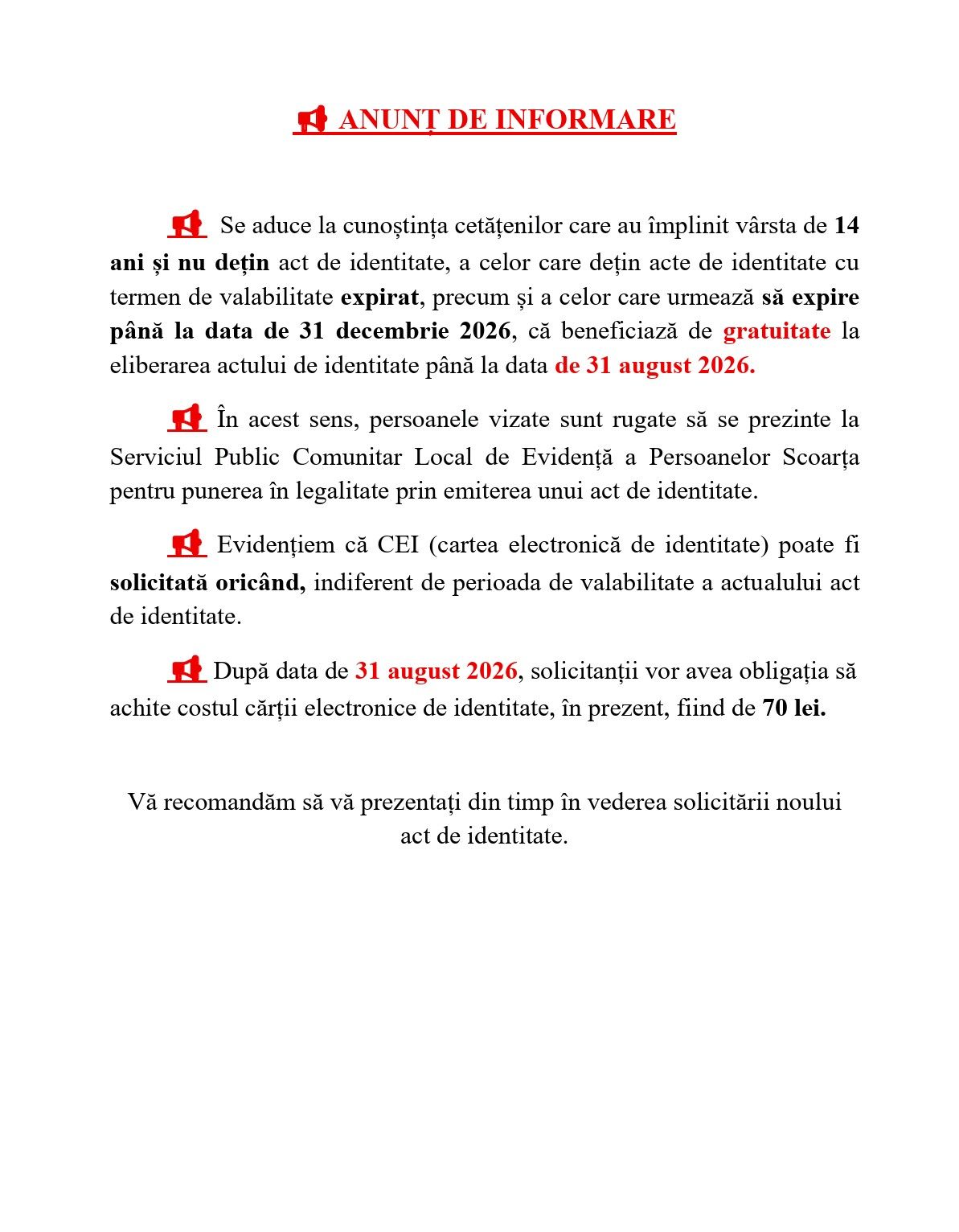 Cărți de identitate gratuite pentru anumite categorii de cetățeni 694267095 4334327633494327 1144874454538903633 n