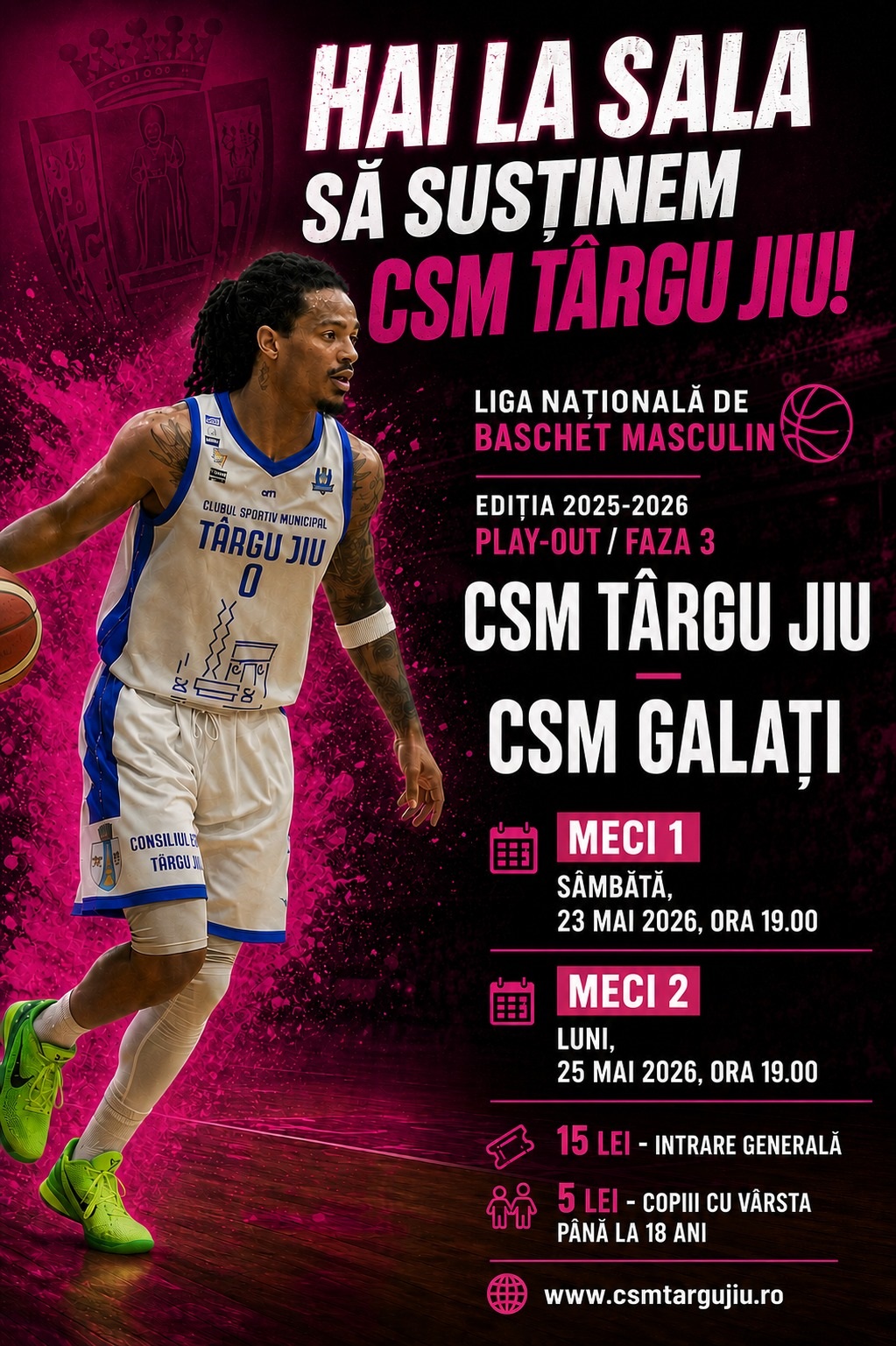 AFIS CSM TARGU JIU CSM GALATI LNBM P3 2026