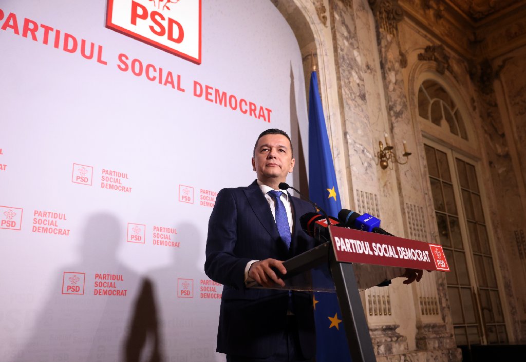 Sorin Grindeanu la sediul PSD 2
