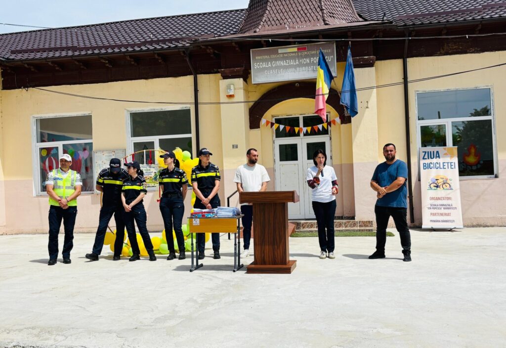 Elevii din Bărbătești au sărbătorit Ziua Mondială a Bicicletei printr-o drumeție pe două roți 715060129 994568386395176 5829659827411225264 n