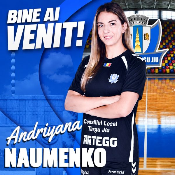 Transfer important pentru CSM Târgu Jiu Andriyana Naumenko 1 600x600 1