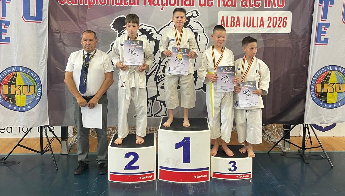 Medalii pentru A.C.S. X.P. Karate Țicleni, la CN de copii de la Alba Iulia WhatsApp Image 2026 07 02 at 09.36.22