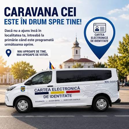Caravana pentru cartea electronică de identitate ajunge la Godinești images 1 4