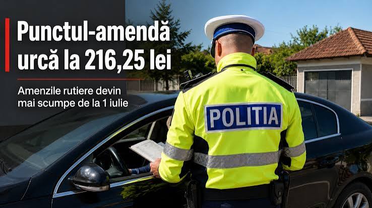 Au crescut amenzile rutiere. De astăzi se aplică noile valori images