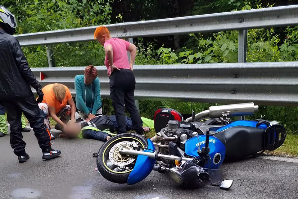 Tragedie pe Transalpina! Un motociclist maghiar și-a pierdut viața într-un accident lângă Șugag motociclist