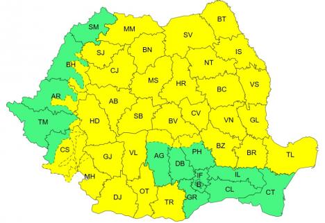 harta cod galben 17082026