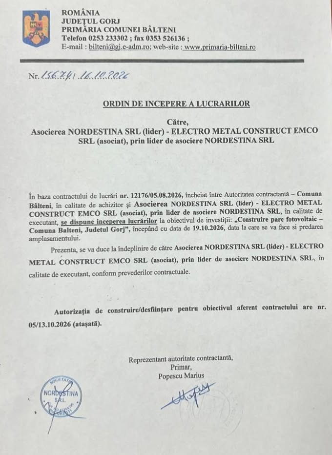POZA BALTENI
