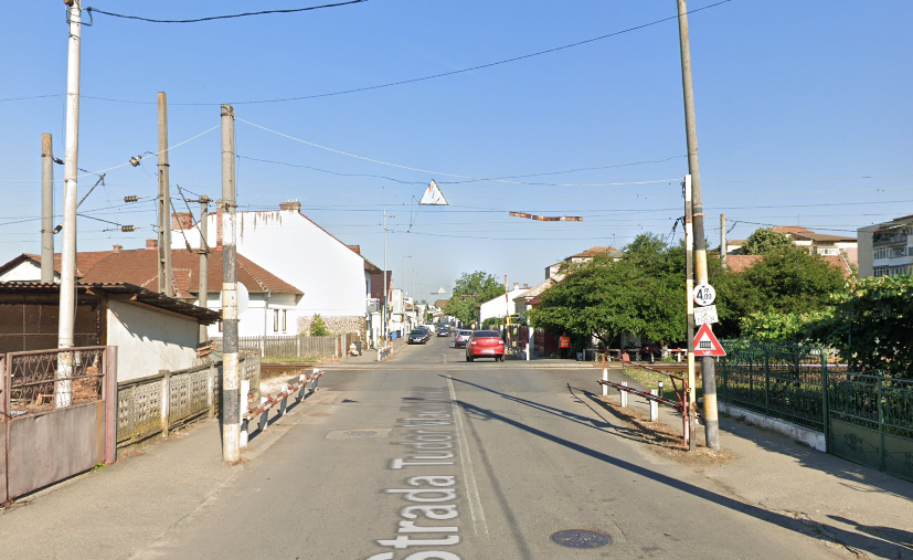 Atenție șoferi: Se închide circulația pe strada Tudor Vladimirescu, pe tronsonul dintre străzile Mărășești și Gheorghe Tătărescu calea ferata