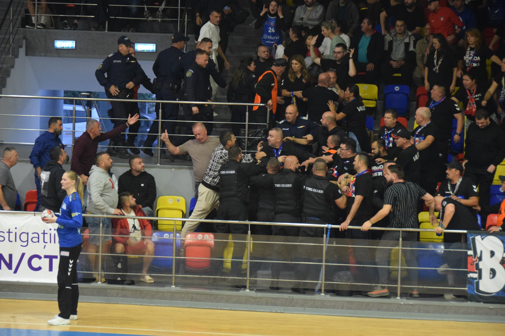 scandal meci valcea handbal